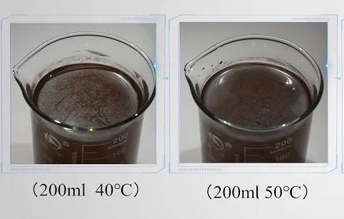 What is the optimal water temperature for brewing spore powder